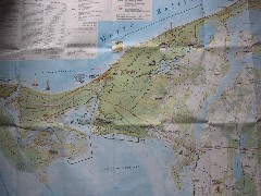 Mapa Wolina wydana przez Wydawnictwo Kartograficzne REGIONY z Morawicy k. Krakowa